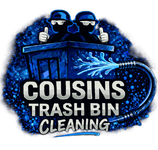 Cousin's Trash Bin Cleaning logo