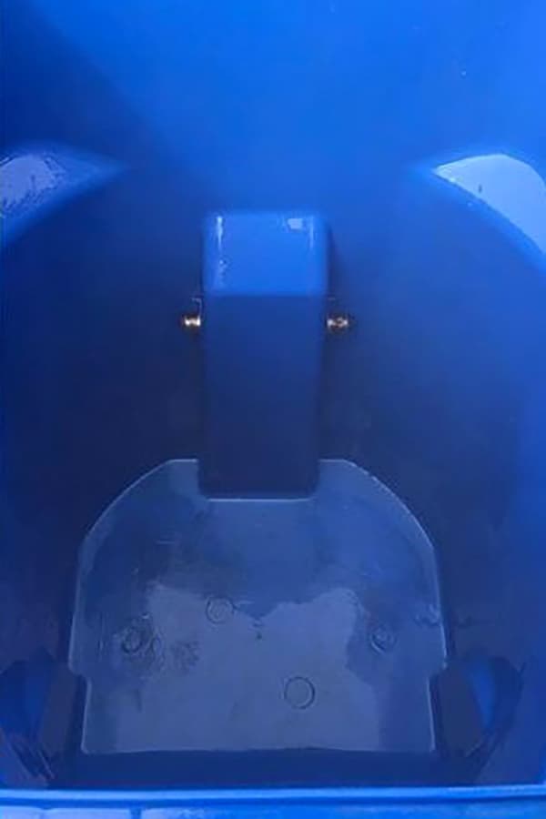 After bin cleaning